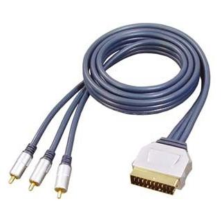 GR-Kabel Scart- / Cinch-Kabel (10 m, Cinch Kabel) (PB-479)