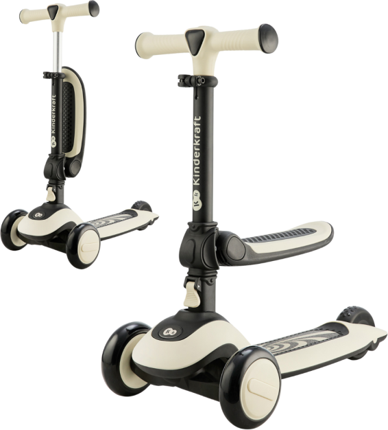 Kinderkraft Halley Trotinete Tri-Scooter Branco
