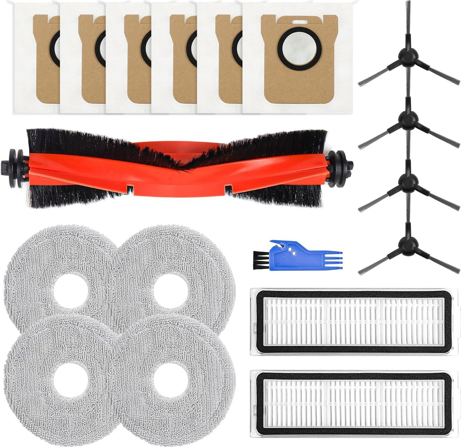 INF Robotstofzuiger Accessoires Kit voor Xiaomi X20 Pro en X20 Max
