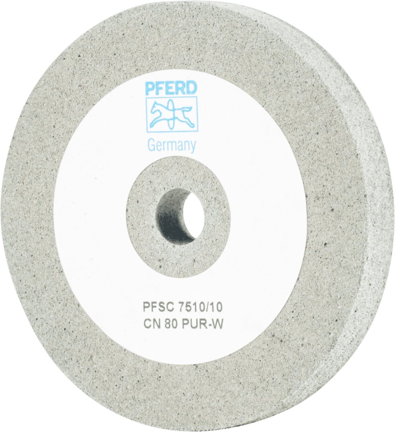 PFERD TOOLS Poliflex Scheibe SC Ø 75x10mm Bohrung-Ø 10mm Bindung PUR Weich SIC80 (41105408)