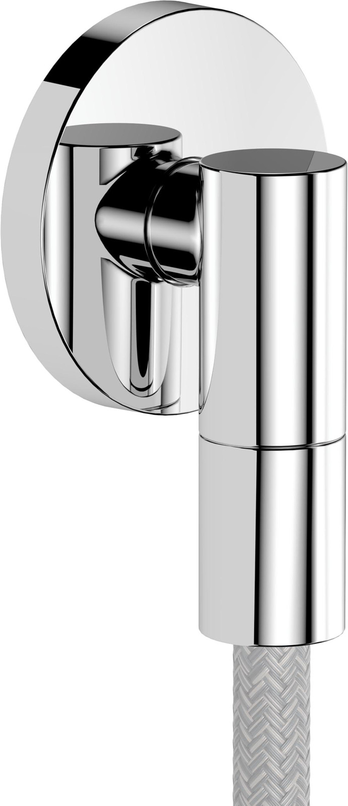 Dripio Douchewand aansluiting FixFit Fine S, chroom, met terugstroombeveiliging