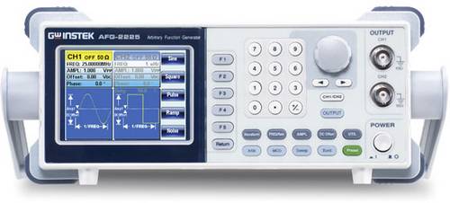 GW Instek AFG-2225 Funktionsgenerator netzbetrieben 0.1Hz - 25MHz 2-Kanal Arbiträr, Sinus, Rechteck, Rauschen, Dreieck