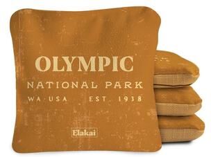 Skip's Garage Olympic National Park Dual Sided Pro Cornhole Bags (Set of 4)