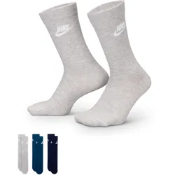 NikeSportsWear  EVERYDAY ESSENTIAL CR  3 Paar Sportsocken grau / blau / schwarz - L