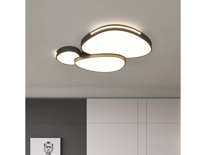 Créatif Led galets plafonniers moderne Simple salon chambre personnalité nuage plafonnier maison éclairage intérieur lampes