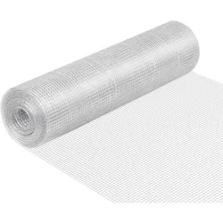 Wiltec, Draht, Volierendraht 1x10m Hasendraht 6,3mm Maschenweite Hühnerdraht Voliere (10 m)