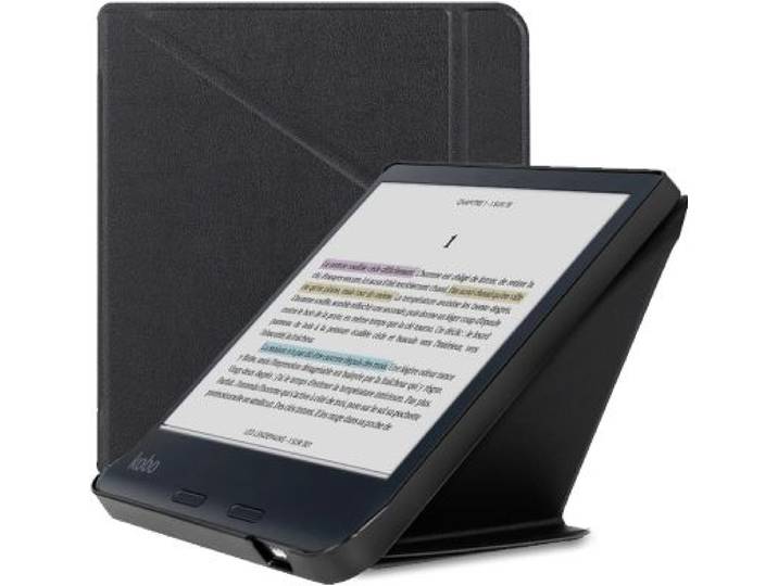 Ibroz - Etui Origami Kobo Libra Colour 2024 Noir