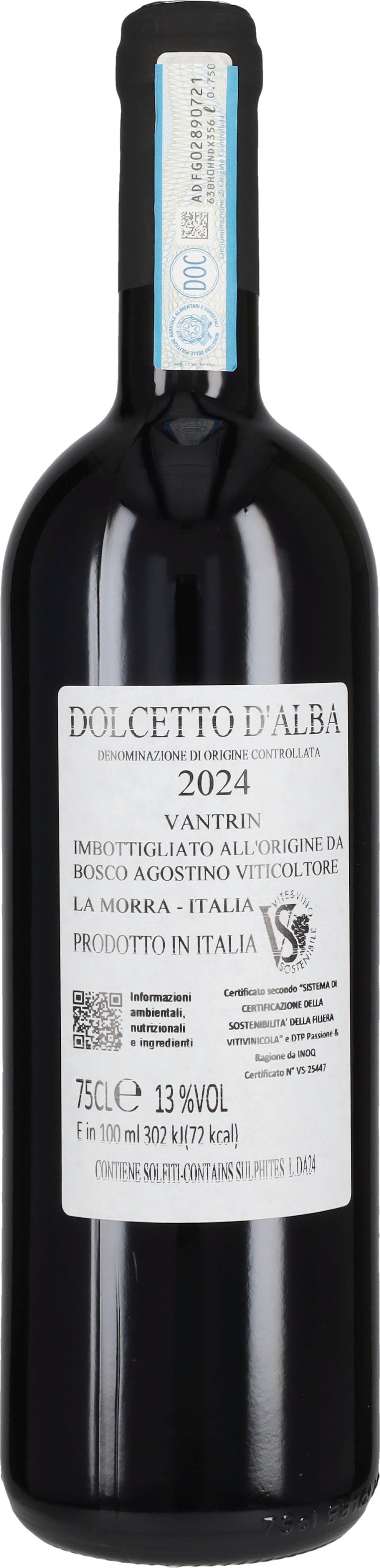 Bosco Agostino Dolcetto d'Alba 'Vantrin' Agostino Bosco 2024