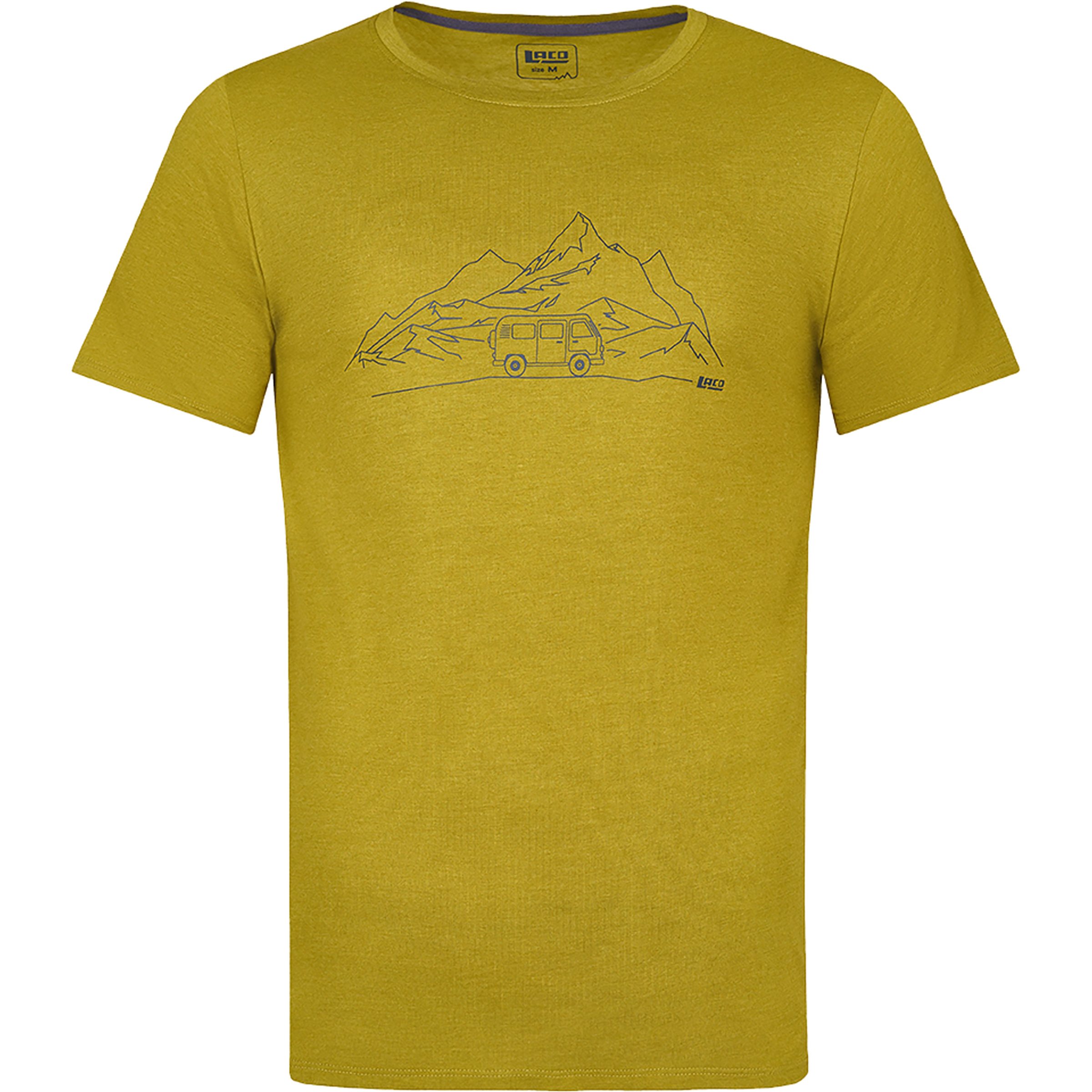 LACD Van Herren T-Shirts gelb Größe XL Sportklettern | Lifestyle Hautfreundlich