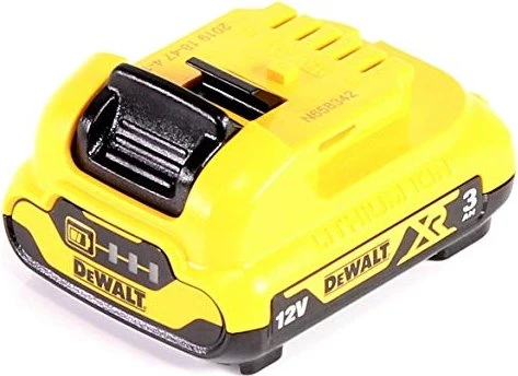 Dewalt XR Akku DCB124, 12Volt 3Ah (gelb/schwarz)