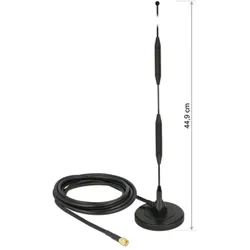 Delock LTE Antenne SMA Stecker 5 dBi starr (DECT, GSM), Netzwerkantenne
