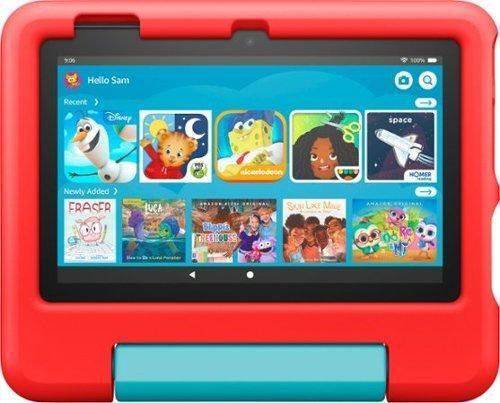 Amazon Fire 7 kinder tablet, 32GB, 2022, rood