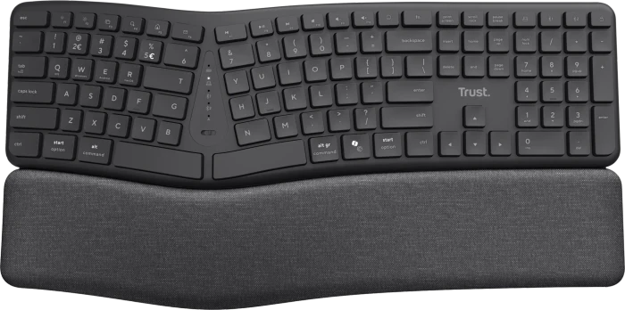 Trust KEYRA Ergonomic Multi-device Wireless - US