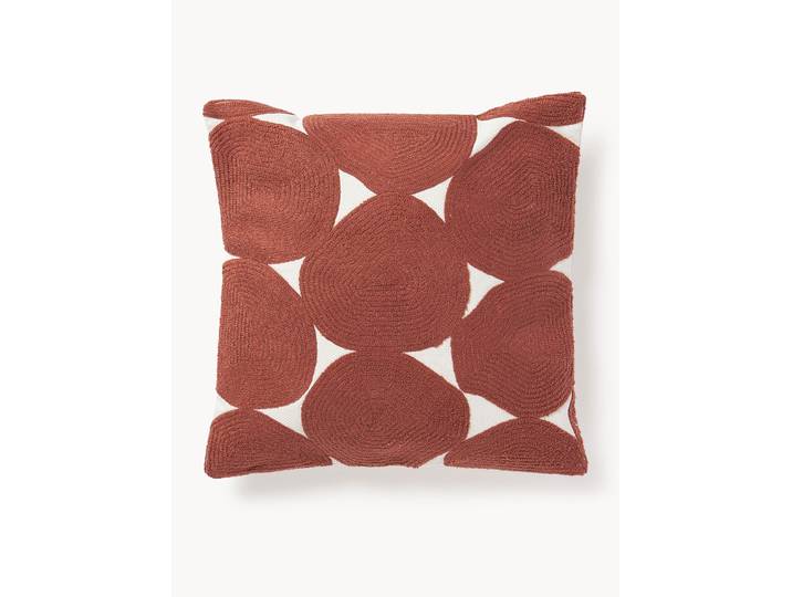 Housse de coussin brodée Bardia