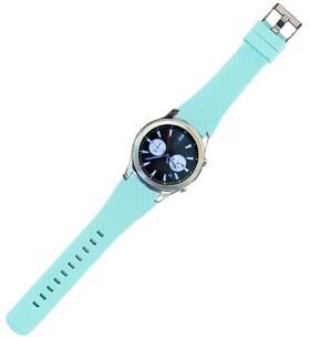 Everyday Crate Samsung Gear S3 Classic Silicone Watch Band Soft Replacement Smartwatch Strap sky Blue