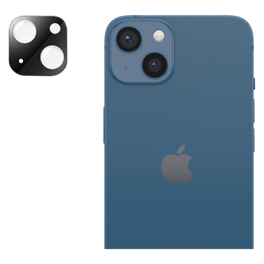 Techsuit - Full Camera Glass - iPhone 13 / iPhone 13 Mini - Black (Apple iPhone 13, Apple iPhone 13 mini) (56339967)