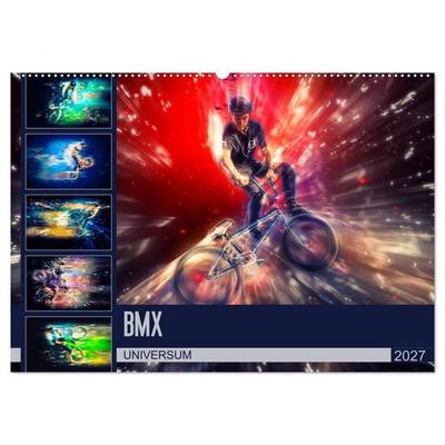 BMX Universum (Wandkalender 2027 DIN A2 quer), CALVENDO Monatskalender
