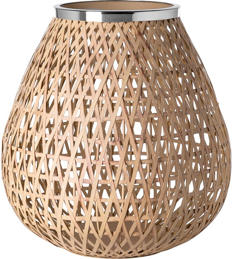 Windlicht FINK "SHONA", natur, silberfarben, B:33cm H:34,5cm Ø:33cm, Eisen, Kerzenhalter, Windlicht natur, silberfarben B/H/T: 33cm x 34,5cm