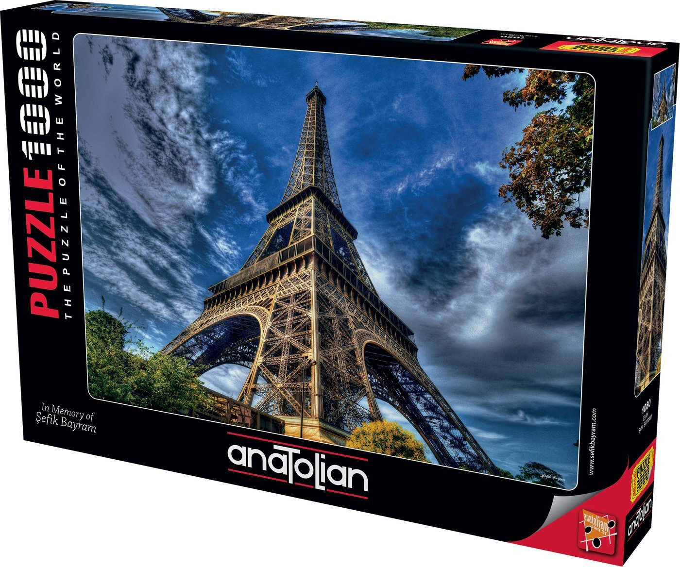 Anatolian Puzzel Eiffeltoren Parijs 1000 stukjes