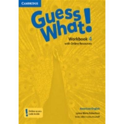 Guess What! American English Level 4 Workbook with Online Resources, Taschenbuch von Lynne Marie Robertson, Cambridge University Press,