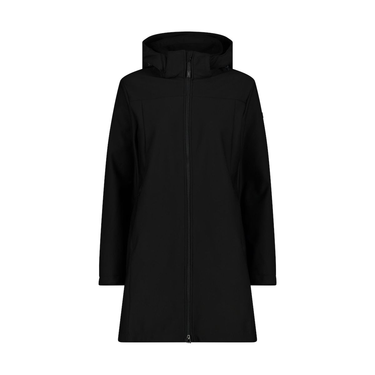 CMP Woman Parka Jacket Zip Hood nero (U901) 46 34A0326-U901-46