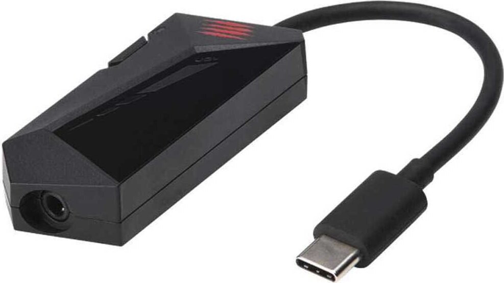 Madcatz 7.1 Surround DAC met Equalizer en Meeslepende Geluidskwaliteit, Zwart