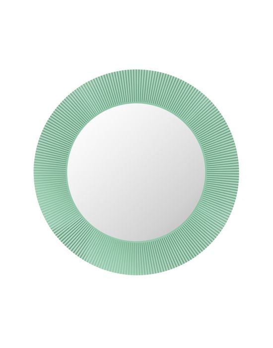 Kartell All Saints Spiegel (mit LED-Beleuchtung, aquamaringrün transparent) mit LED-Beleuchtung | aquamaringrün transparent 09953VE