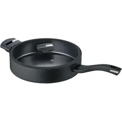 Berndes Sauteuse Alu Recycled Induction 28 cm, Pfanne + Kochtopf, Schwarz