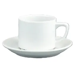 Kaffeeobere Form 498 weiß 0,18l - 24 Stück - Schönwald