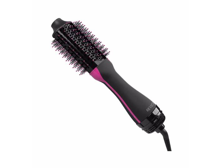 Revlon Short Hair (RVDR5282UKE) Warmluftbürste – Warmluftbürste/Föhnbürste – schwarz / pink