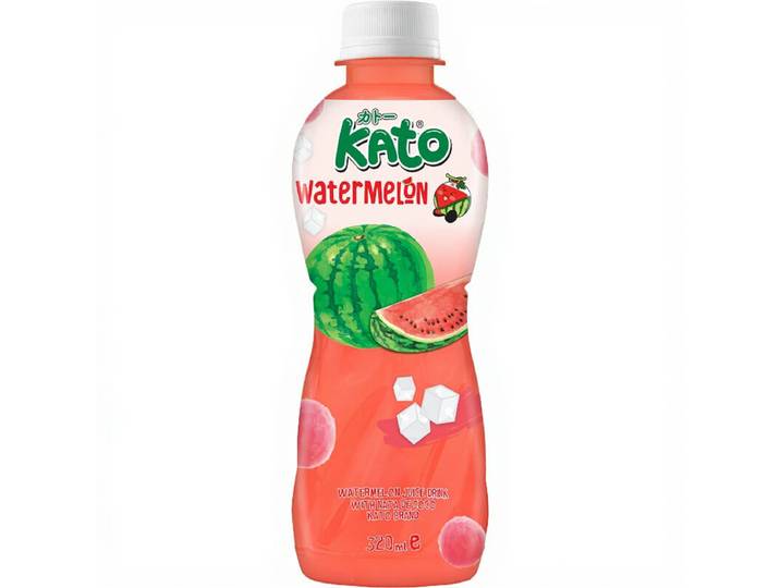 KATO Jus de pastèque avec nata de coco - 320 ml