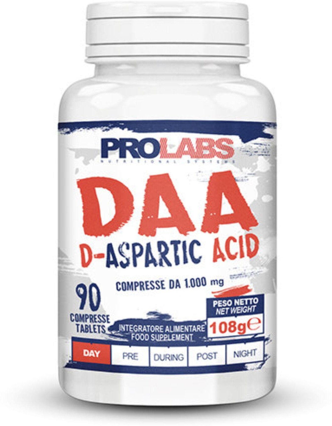 PROLABS Daa D-Aspartic Acid 90 Compresse 