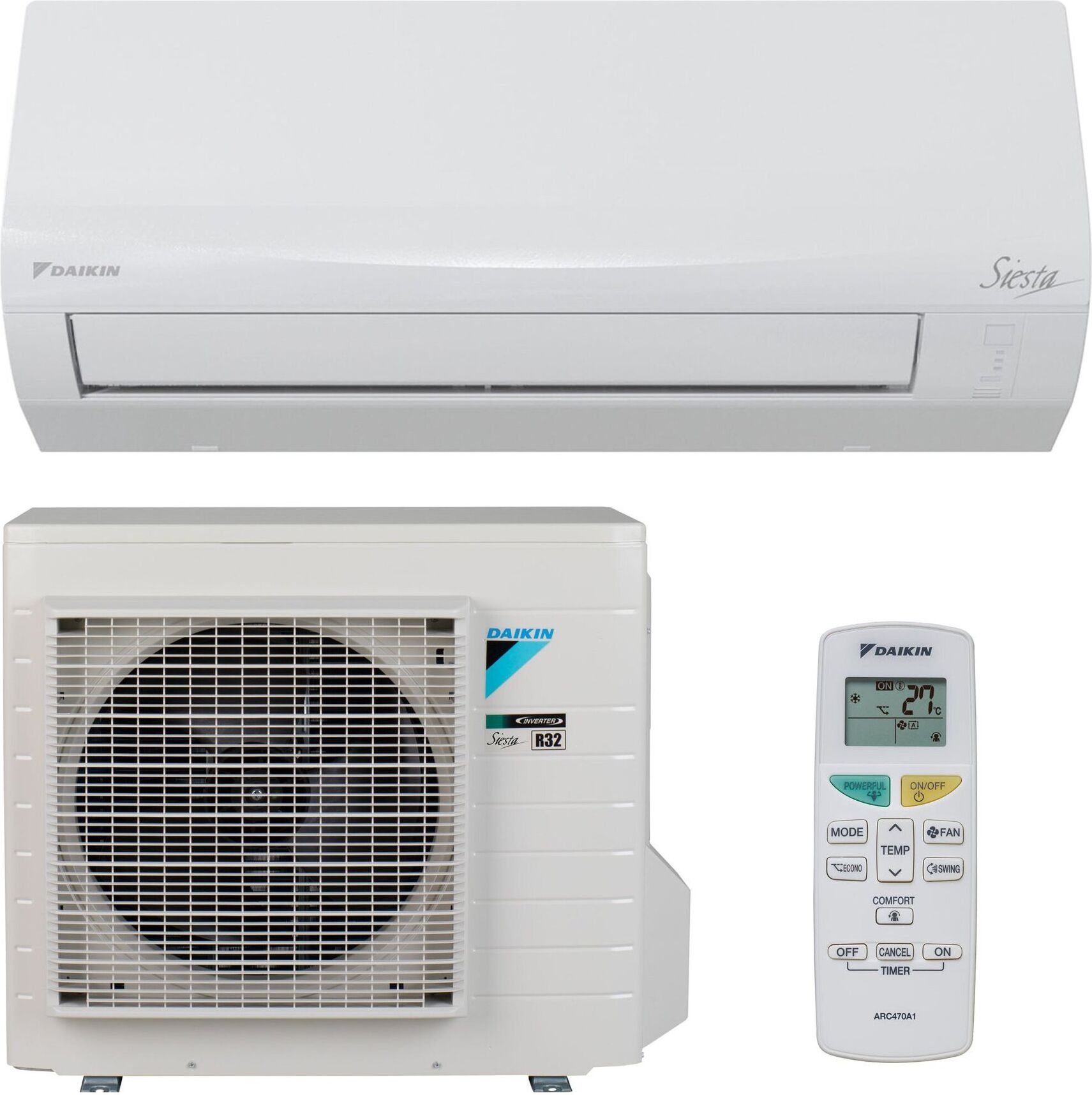 Condizionatore mono Daikin SIESTA Essence White