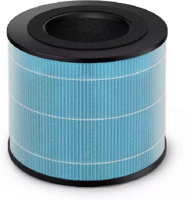 Aktivkohlefilter PHILIPS "FYM220/30 1 Stück", blau (grau), Filterkartuschen, Aktivkohlefilter grau Einheitsgröße