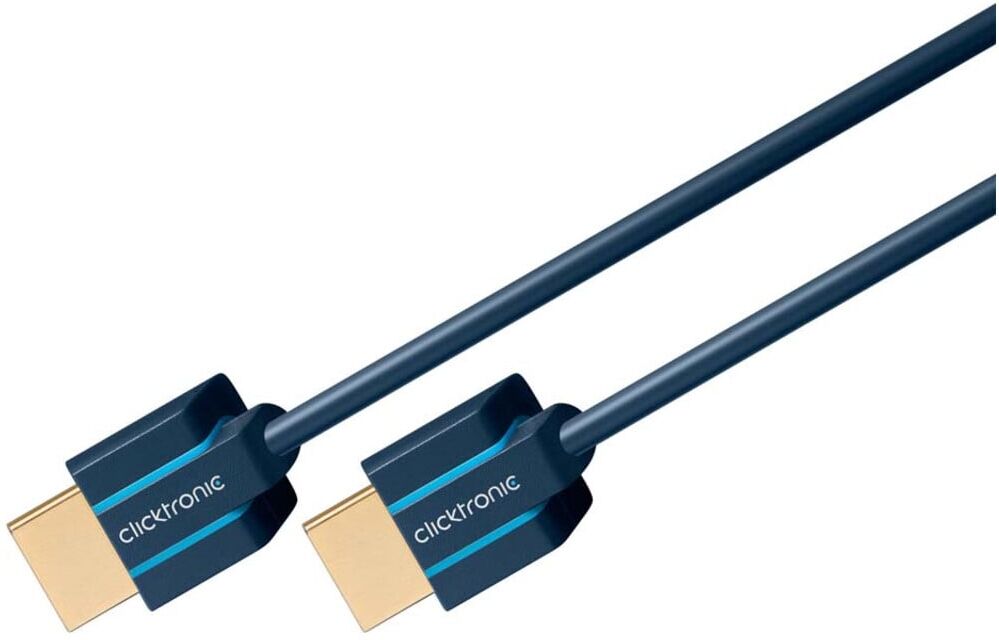 ClickTronic HDMI Kabel HighSpeed 0, 50m, Ethernet 70701)