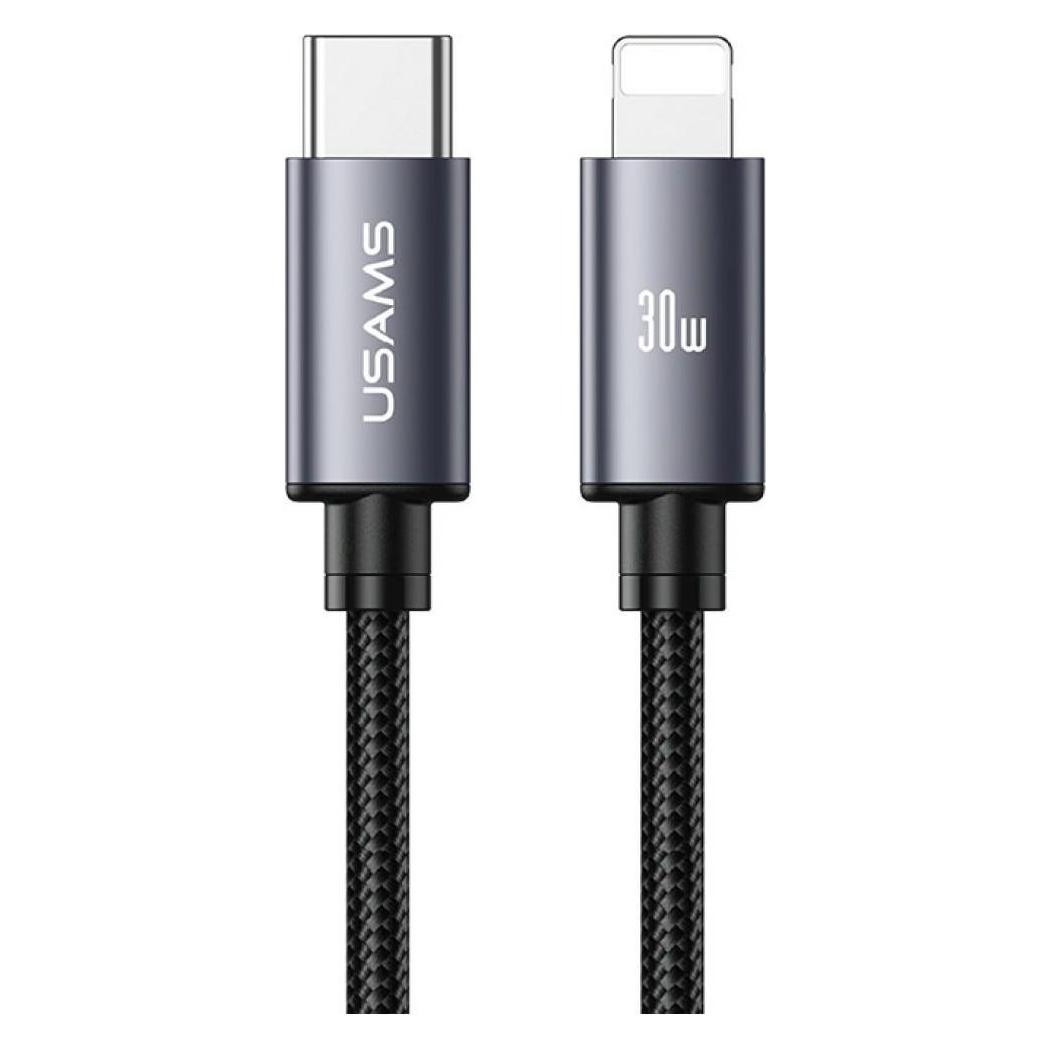 Usams Cable U91 30W USB-C to Lightning 1m tarnish (1 m, USB 2.0, 30 W) (66946716)