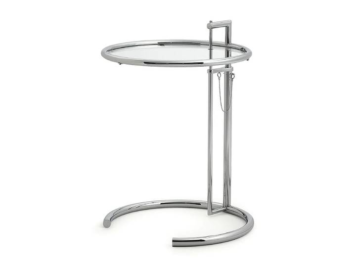 ClassiCon - Adjustable Table E1027, chrom / Kristallglas