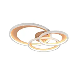LED Deckenleuchte Wohnzimmerlampe Schlafzimmerleuchte Coffee Dimmbar B 71,5 cm
