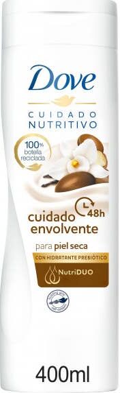 Dove Loción Corporal Nutritiva Cuidado Envolvente 400 ml