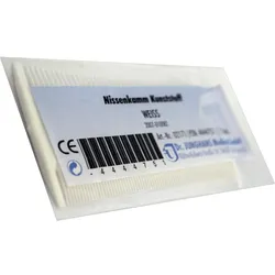 Nissenkamm Kunststoff Weiß 1 ST