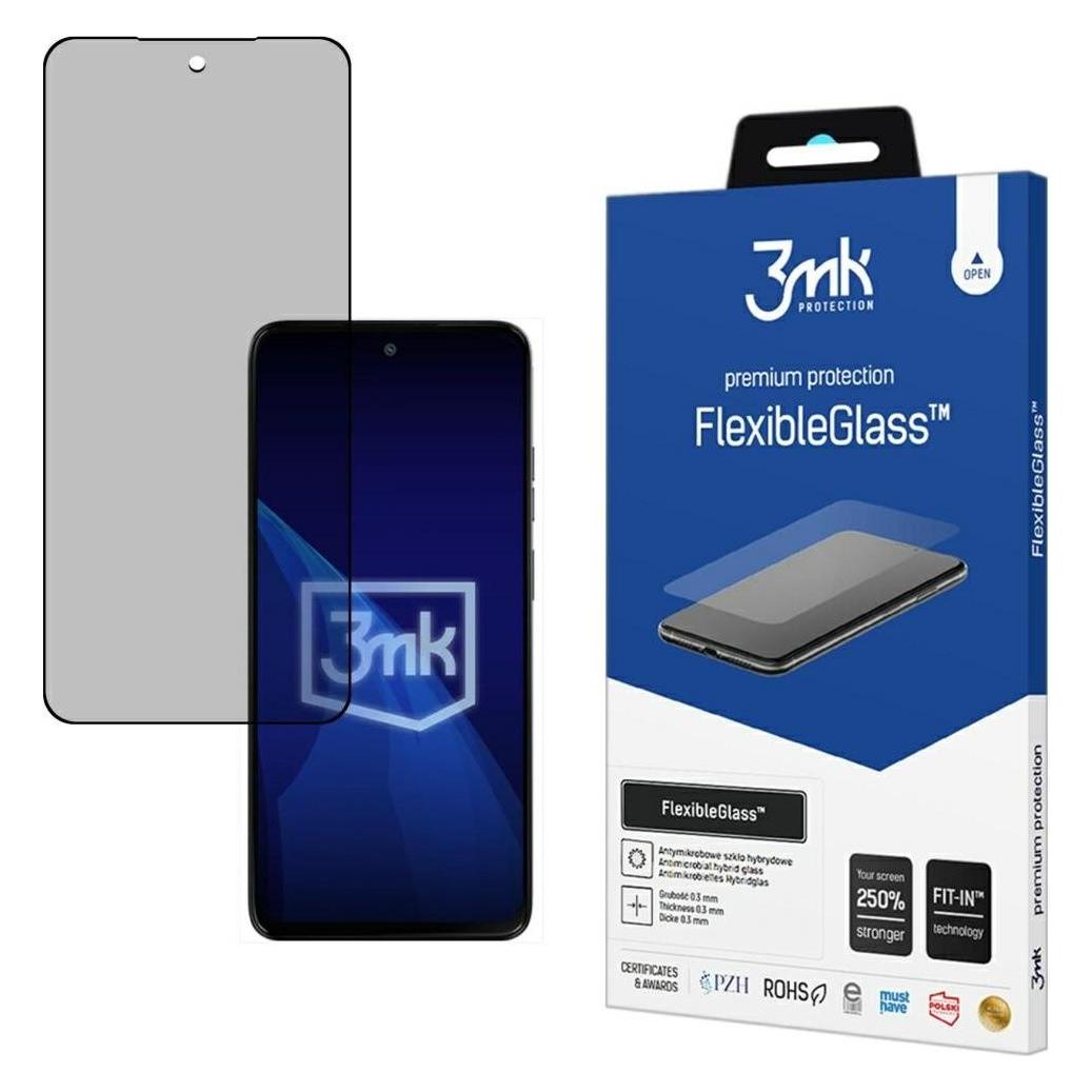3MK Hybrid Glass FlexibleGlassâ¢ for Motorola Moto G15 / G15 Power (Motorola Moto G15) (W-3FxGl-MMG15/P-0)