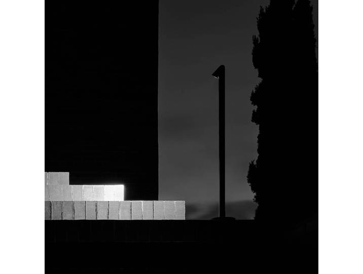 Flos Architectural LED Wegeleuchte Walkstick 2, schwarz, Aluminium, Design