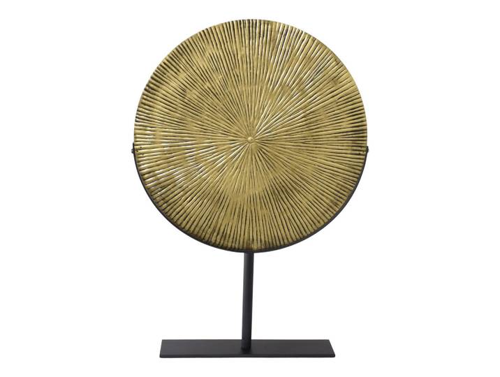 Loft42 Ornament Burst Messing, Messingfarben, Metall, 36x53x7 cm, Dekoration, Dekofiguren & Skulpturen, Skulpturen
