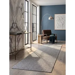 Läufer Polypropylen Grau 80x150 cm - STURA   Kadima Design