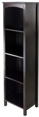 Winsome Wood Terrace Storage Shelf 5-Tier in Espresso Finish