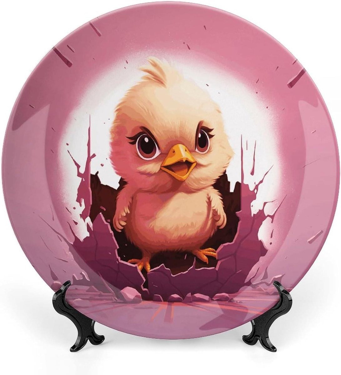 Wit Keramisch Decoratief Ornament Wanddecoratie 8 inch