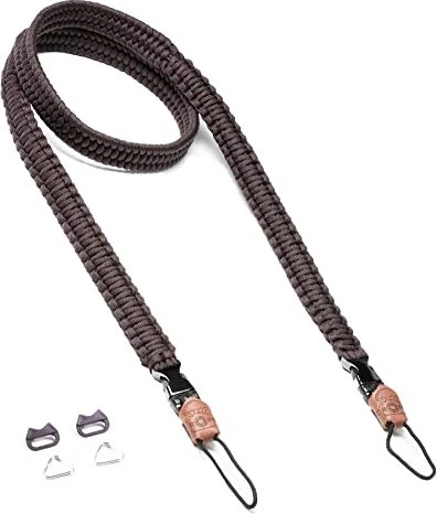 C-Rope Kameragurt Traveler aus Paracord 125cm Dark Coffee retail