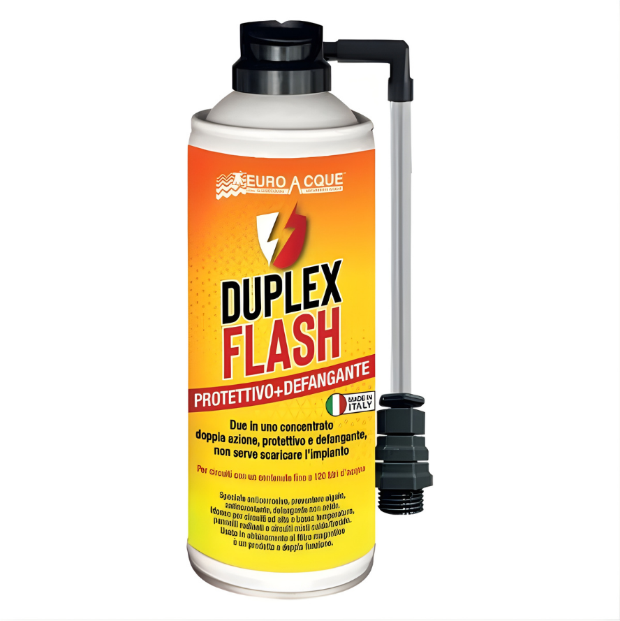 Euroacque Protettivo+Defangante Rapido Senza Scarico in Bomboletta Spray Con Adattatore Cod. FLASHDX3