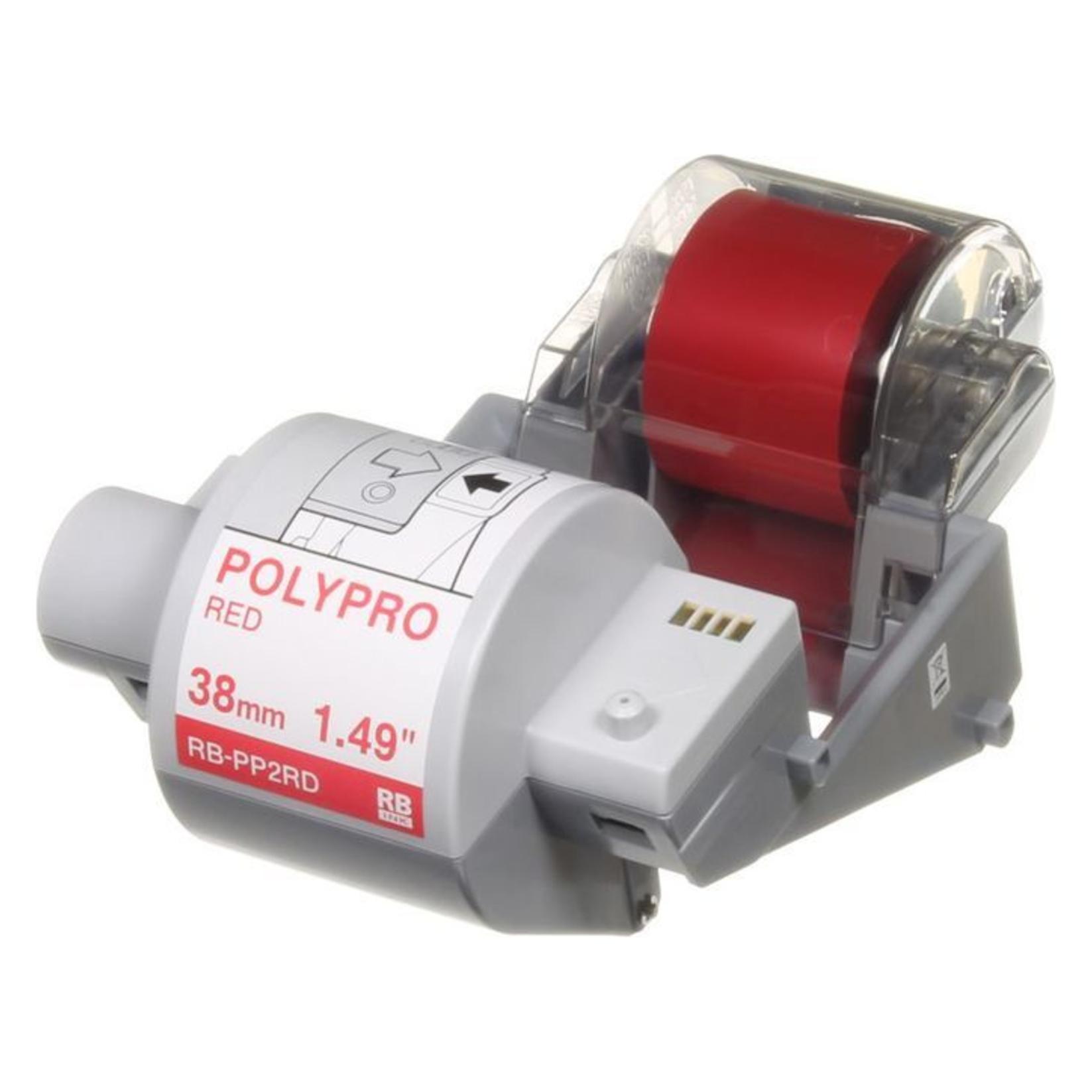 Inkadoo Brother RB-PP2RD DirectLabel Farbband rot 38 mm x 66 m Rot Brother Tape Creator 50 mm (3.80 cm) (RBPP2RD)
