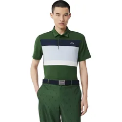 LACOSTE Polo Color Block, gruen